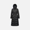 Black women's down jacket Geox Pheby - Women's