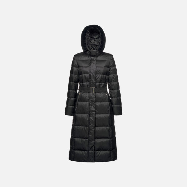 Black women's down jacket Geox Pheby - Women's