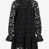 Black women's dress with Madeira VILA Vibradie - Women