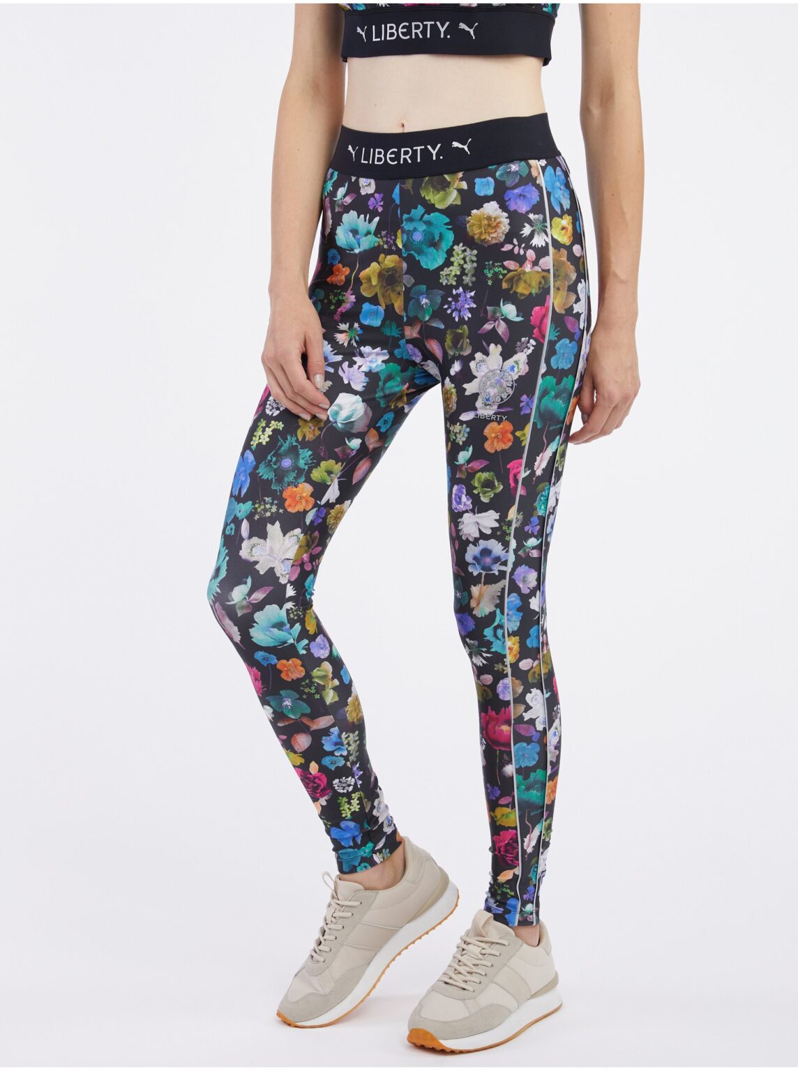 Black women's floral leggings Puma x Liberty - Women's