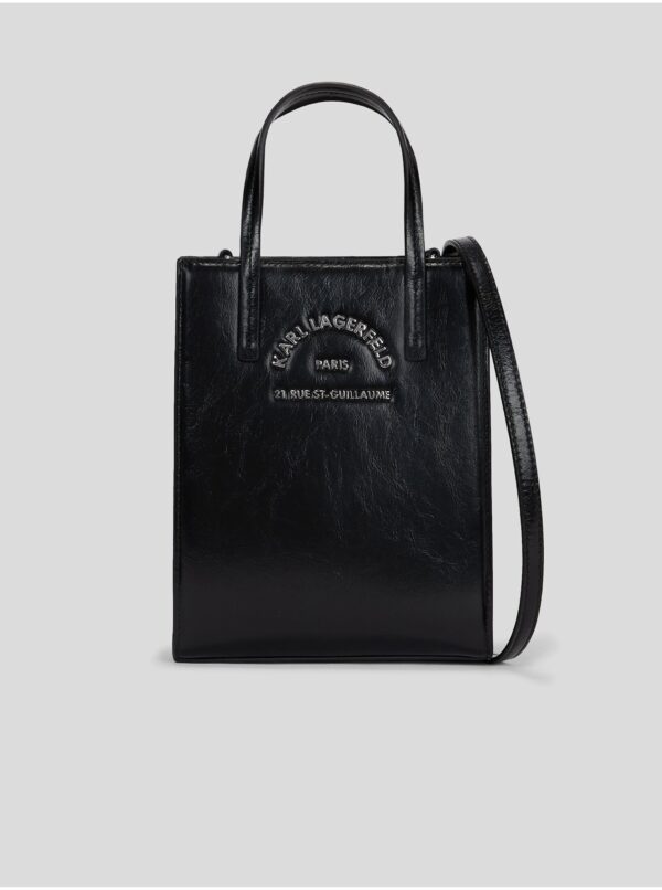Black women's handbag KARL LAGERFELD Rue St-Guillaume - Women's