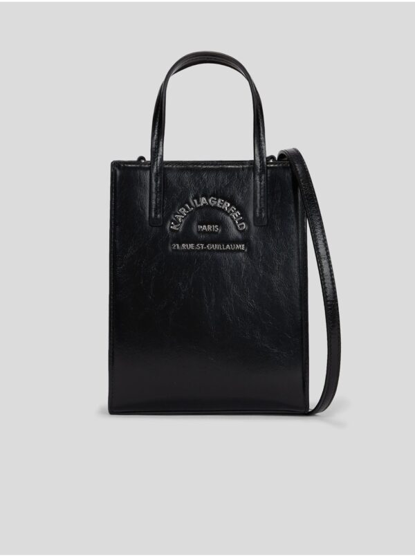 Black women's handbag KARL LAGERFELD Rue St-Guillaume - Women's