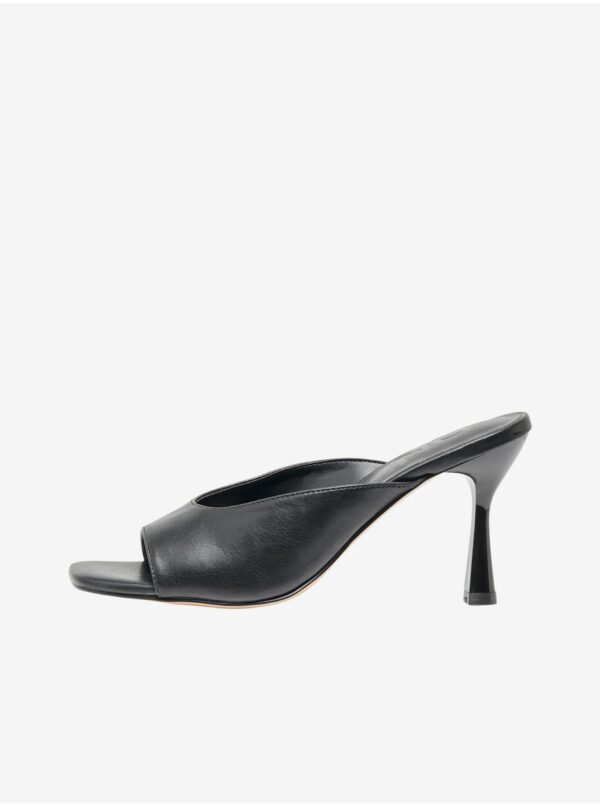 Black women's heeled slippers ONLY Aiko - Women's