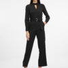 Black women's jumpsuit with long sleeves ORSAY - Women's