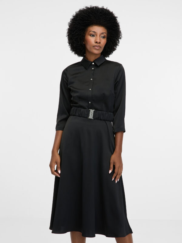 Black women's knee-length dress ORSAY - Women's