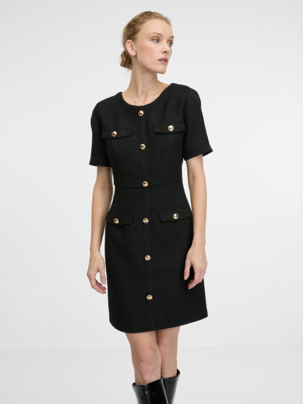 Black women's knee-length sheath dress ORSAY - Women's