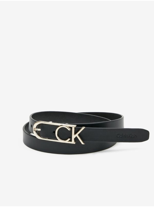 Black women's leather belt Calvin Klein Jeans - Women's