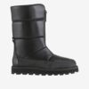 Black women's leather boots Högl Cozy - Women's