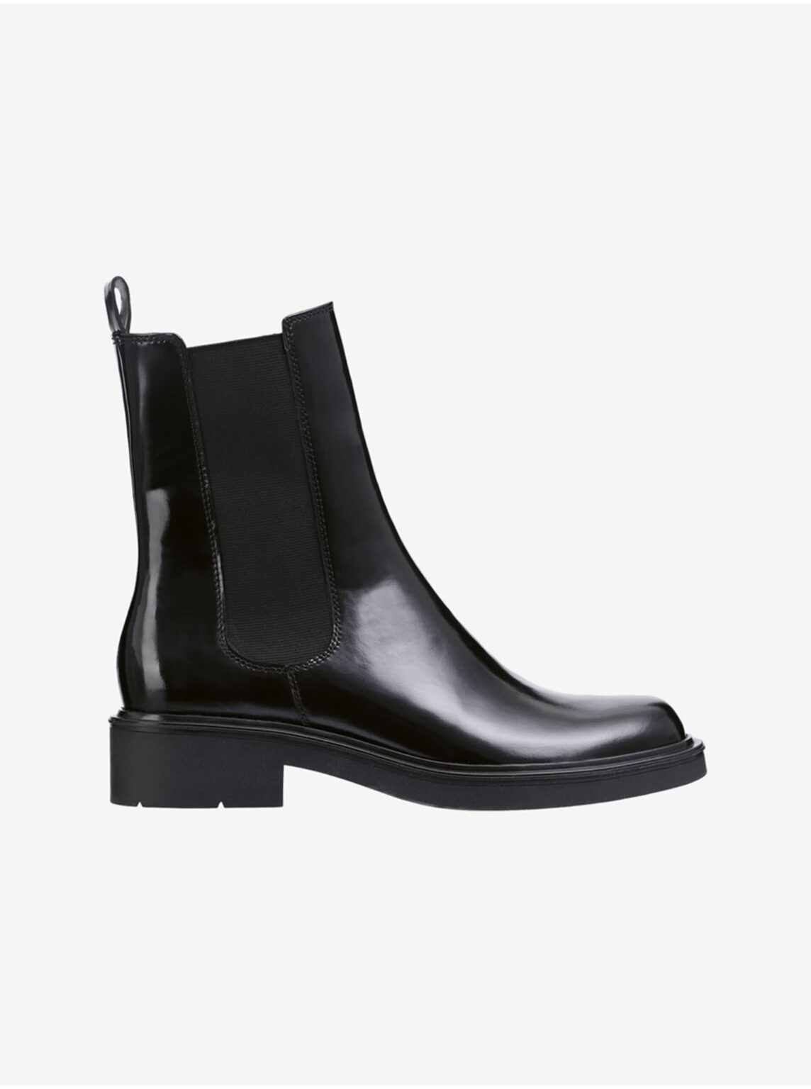Black women's leather chelsea boots Högl Edward - Women's