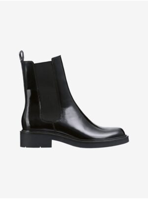 Black women's leather chelsea boots Högl Edward - Women's