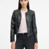 Black women's leather jacket ORSAY - Women's