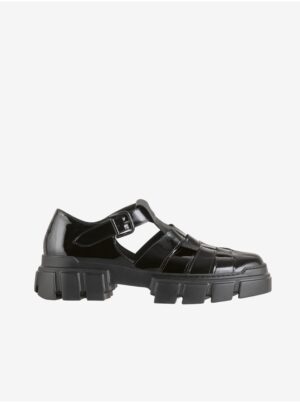 Black women's leather sandals Högl Billie - Women's