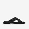 Black women's leather slippers Camper - Women