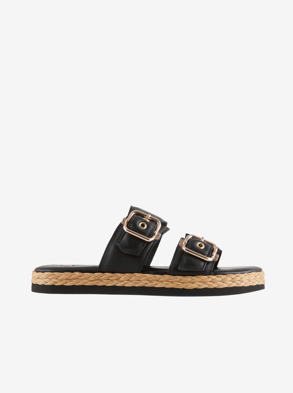 Black women's leather slippers Högl Elsa - Women's