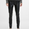 Black women's leatherette trousers ORSAY - Women's