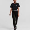 Black women's leggings KARL LAGERFELD Logo - Women's
