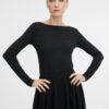 Black women's long-sleeved T-shirt ORSAY - Women's