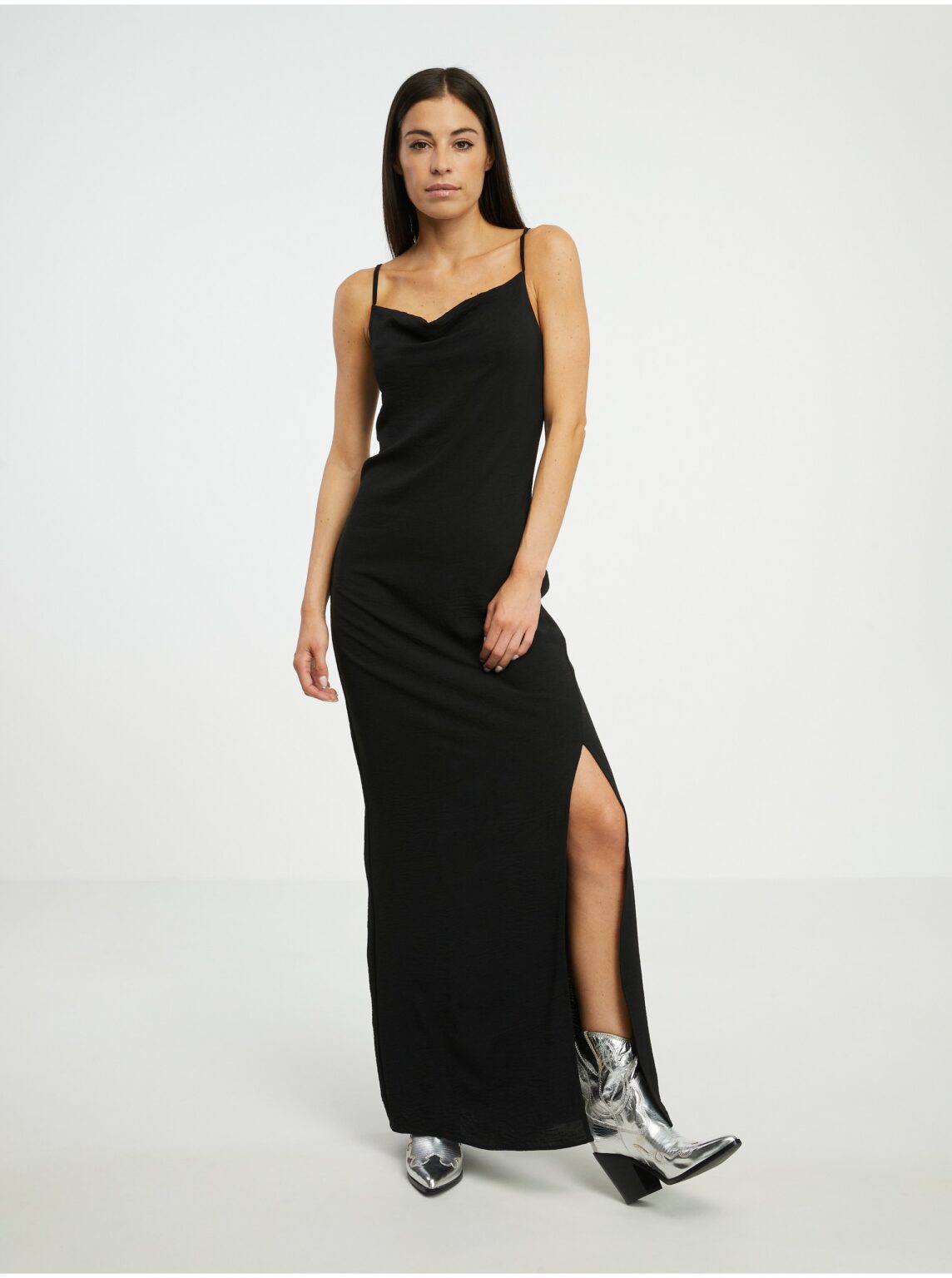 Black women's maxi dress ONLY Mai - Women's