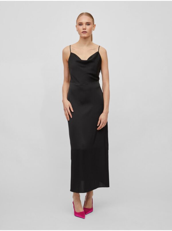 Black women's maxi dress VILA Ravenna - Women's