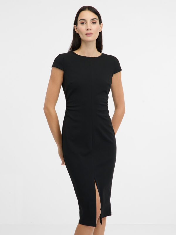 Black women's midi dress ORSAY - Women's