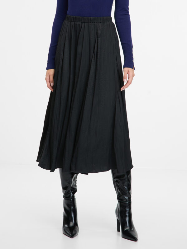 Black women's midi skirt ORSAY - Women's