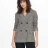 Black women's patterned blazer JDY Malina