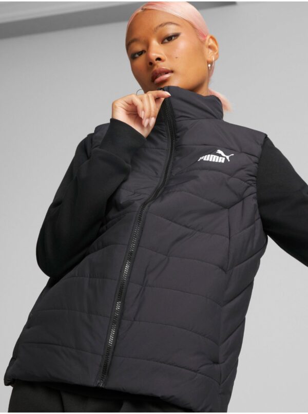 Black women's quilted vest Puma Padded - Women's