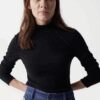 Black women's ribbed sweater Salsa Jeans Austria - Women
