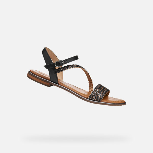 Black women's sandals Geox Sozy Plus - Women's