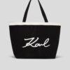 Black women's shopper KARL LAGERFELD K/Signature - Women's