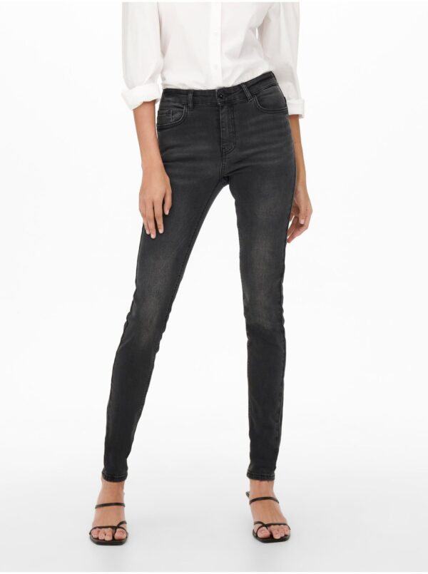 Black women's skinny fit jeans JDY Blume - Women