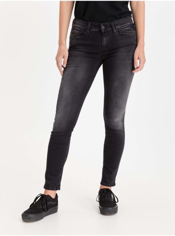 Black women's slim fit jeans Replay - Women