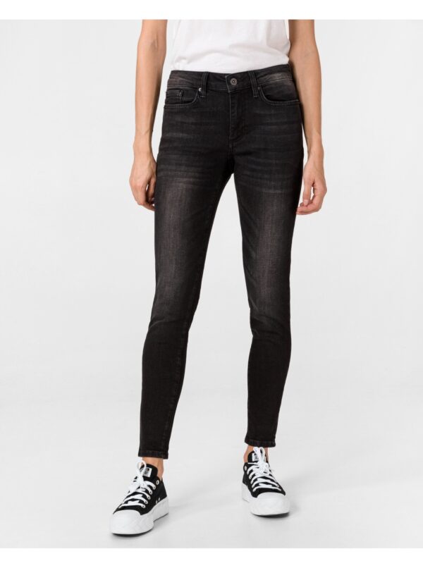 Black women's slim fit jeans Vero Moda Ella - Women
