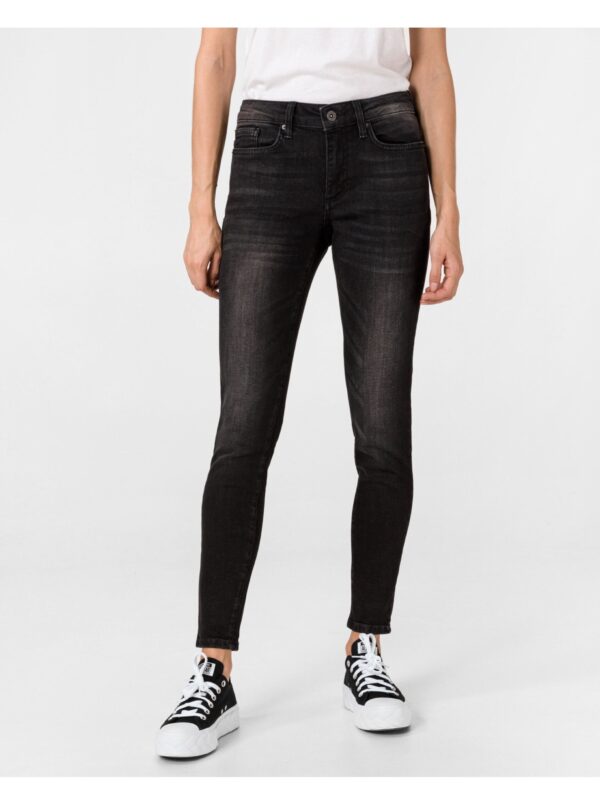 Black women's slim fit jeans Vero Moda Ella - Women
