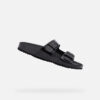 Black women's slippers Geox Brionia R - Women's