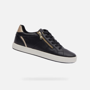 Black women's sneakers Geox Blomiee - Women's