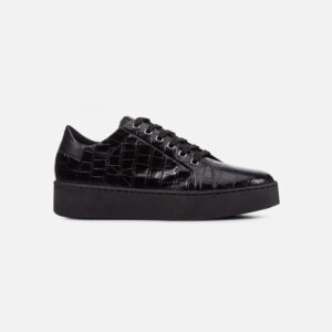 Black women's sneakers Geox Skyely - Women's