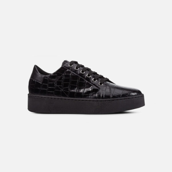 Black women's sneakers Geox Skyely - Women's