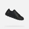 Black women's sneakers Geox Spherica ECUB-1 - Women's