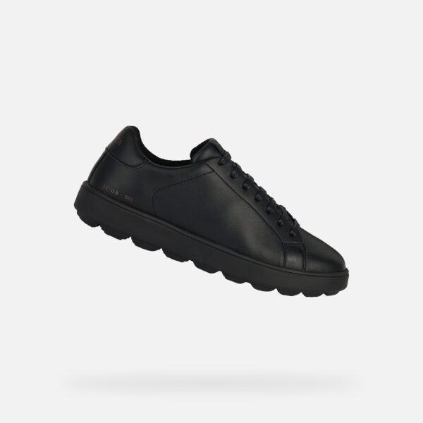 Black women's sneakers Geox Spherica ECUB-1 - Women's