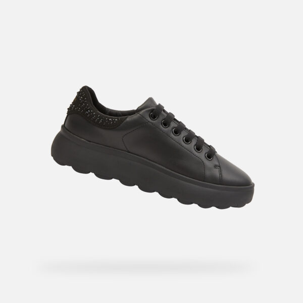 Black women's sneakers Geox Spherica Ec4.1 - Women's