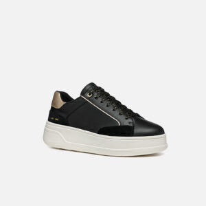Black women's sneakers Geox Spherica Ecub-2 - Women's