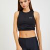 Black women's sports crop top Guess Coline - Women's