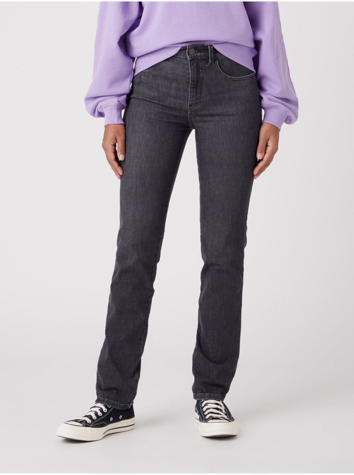 Black women's straight fit jeans Wrangler - Women