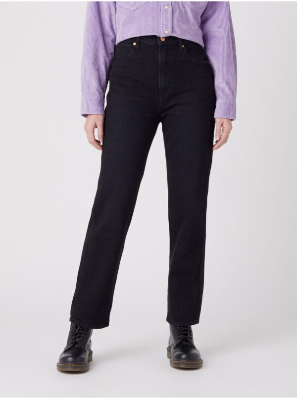 Black women's straight fit jeans Wrangler - Women
