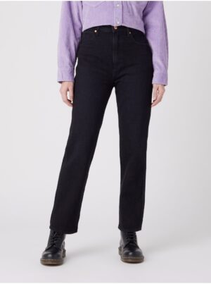 Black women's straight fit jeans Wrangler - Women