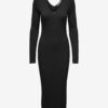 Black women's sweater mididress ONLY Julie - Women