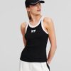 Black women's tank top KARL LAGERFELD Fashion - Women's
