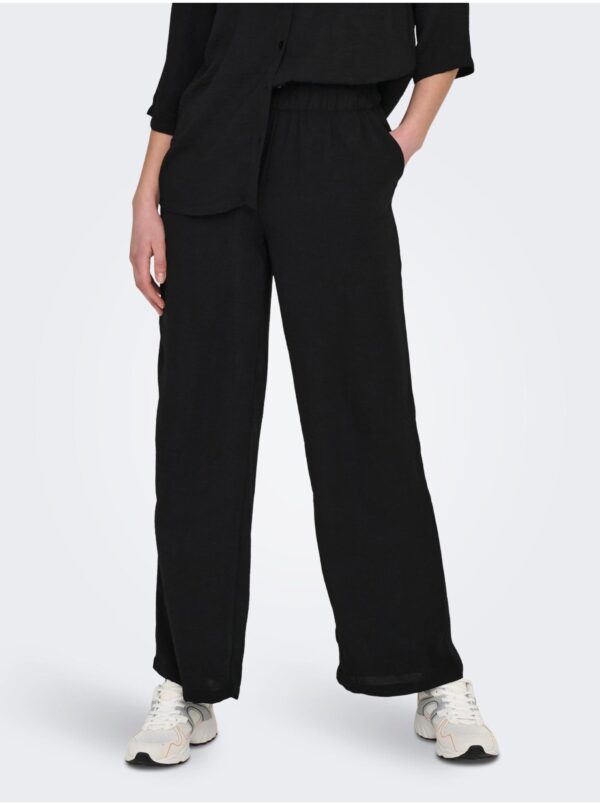 Black women's trousers JDY Divya - Women's