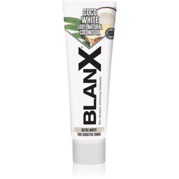BlanX White Detox Coconut fehérítő fogkrém kókuszolajjal 75 ml-Ár
